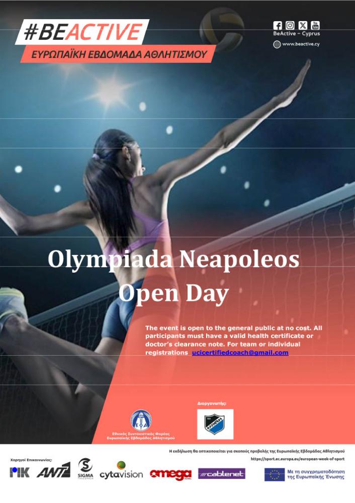 OLYMPIADA NEAPOLEOS VOLLEY BALL  FUN DAY