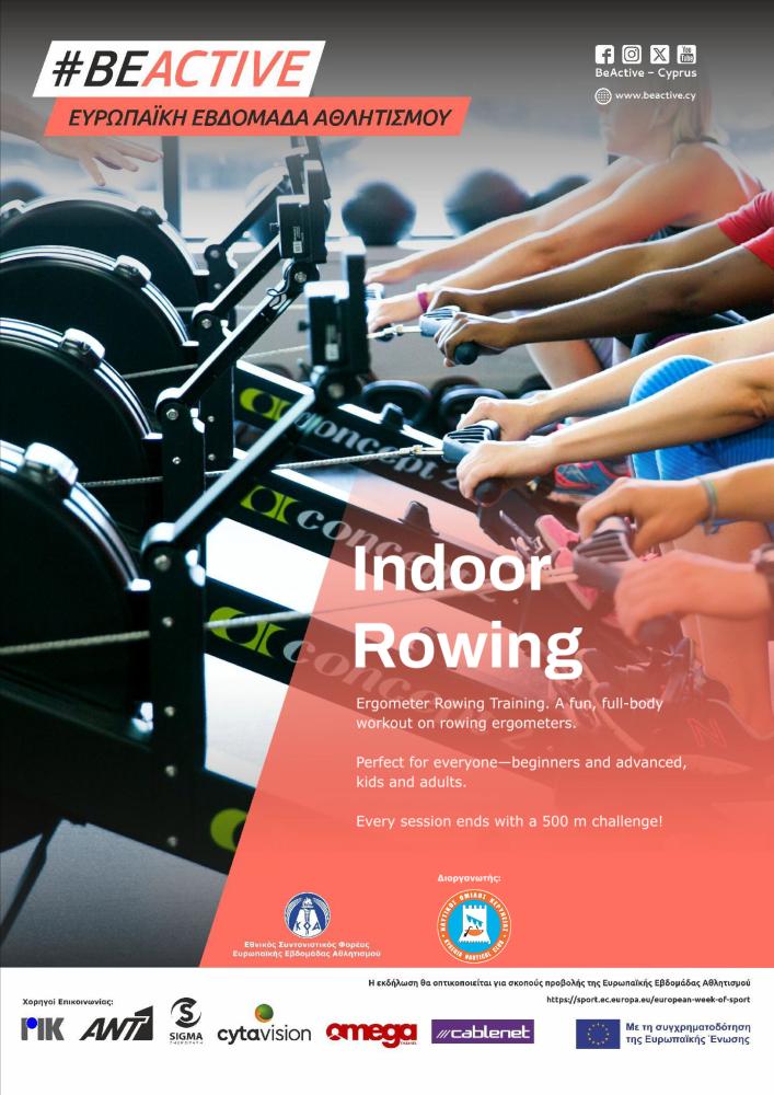 Ergometer Rowing TrainingA fun, full-body workout on rowing ergometers.  Perfect for everyone—beginners and advanced, kids and adults.  Every session ends with a 500 m challenge!